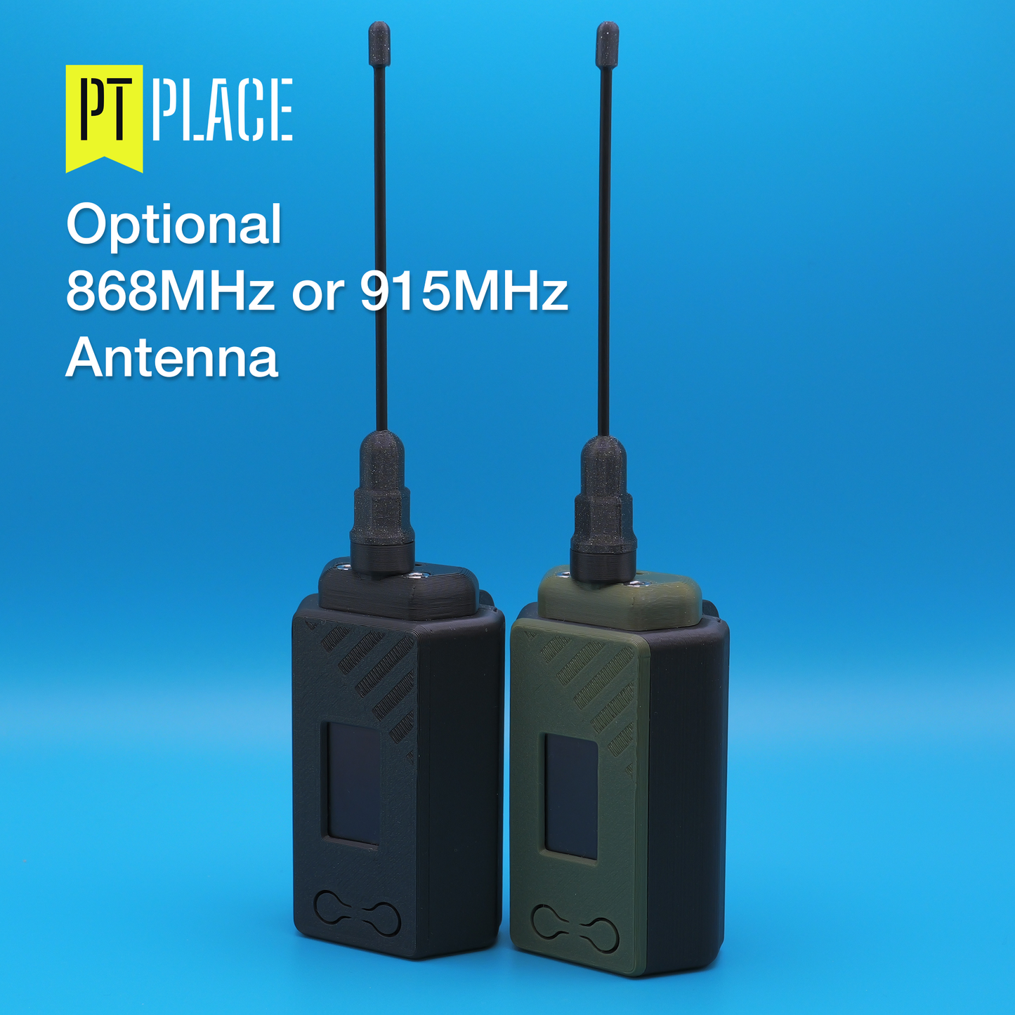 PTPlace 868MHz/915MHz UK/EU/USA Lora 1/4 Wave LORA Meshtastic Antenna