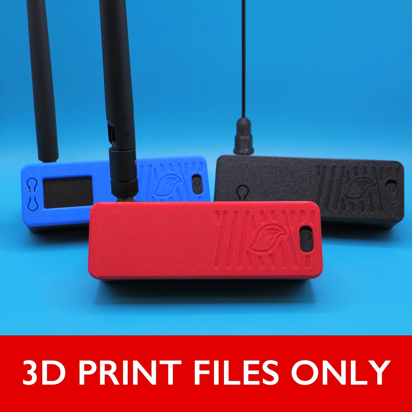 Flexo - 3D Printable Meshtastic powered node case kit for Rak Wisblock, Heltec and Raspberry Pi Pico (3D PRINT FILES ONLY)