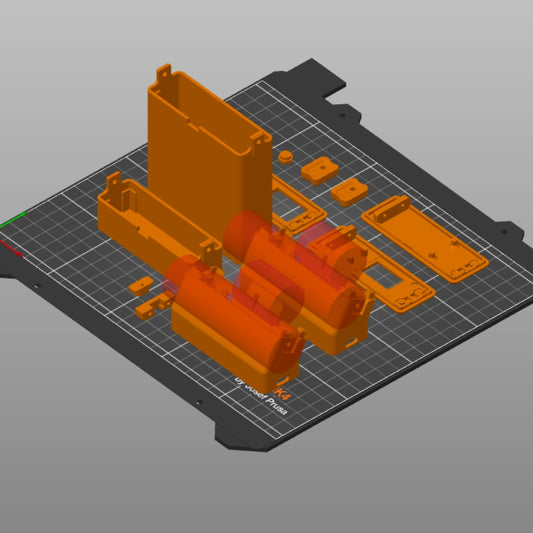 Bender2 3D Printable Battery Case for the Heltec V3 V4 and T114 (3D PRINT FILES ONLY)