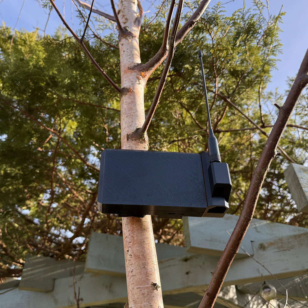 Hermes External LoRA RAKWireless Heltec Solar Node Enclosure for MeshCore and Meshtastic