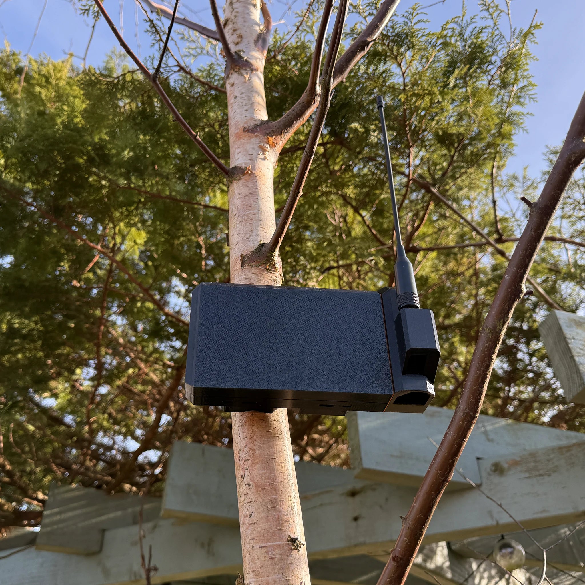 Hermes External LoRA RAKWireless Heltec Solar Node Enclosure for MeshCore and Meshtastic