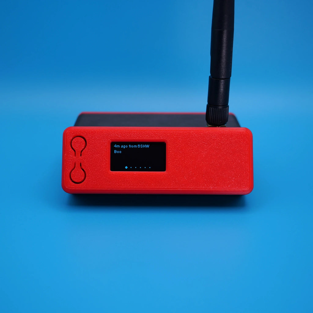 Bender 3D Printable Battery Case for the HeltecV3 and T114 Meshtastic powered LoRA Node (3D PRINT FILES ONLY)