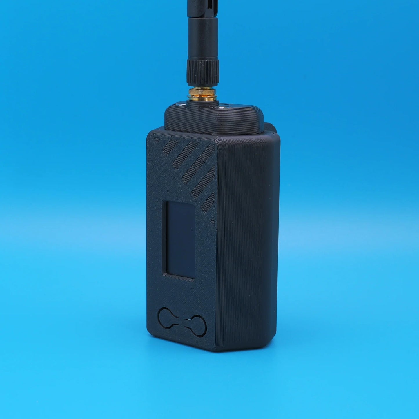Nibbler Plus - Tiny Meshtastic Powered Portable Node case with SMA Connector
