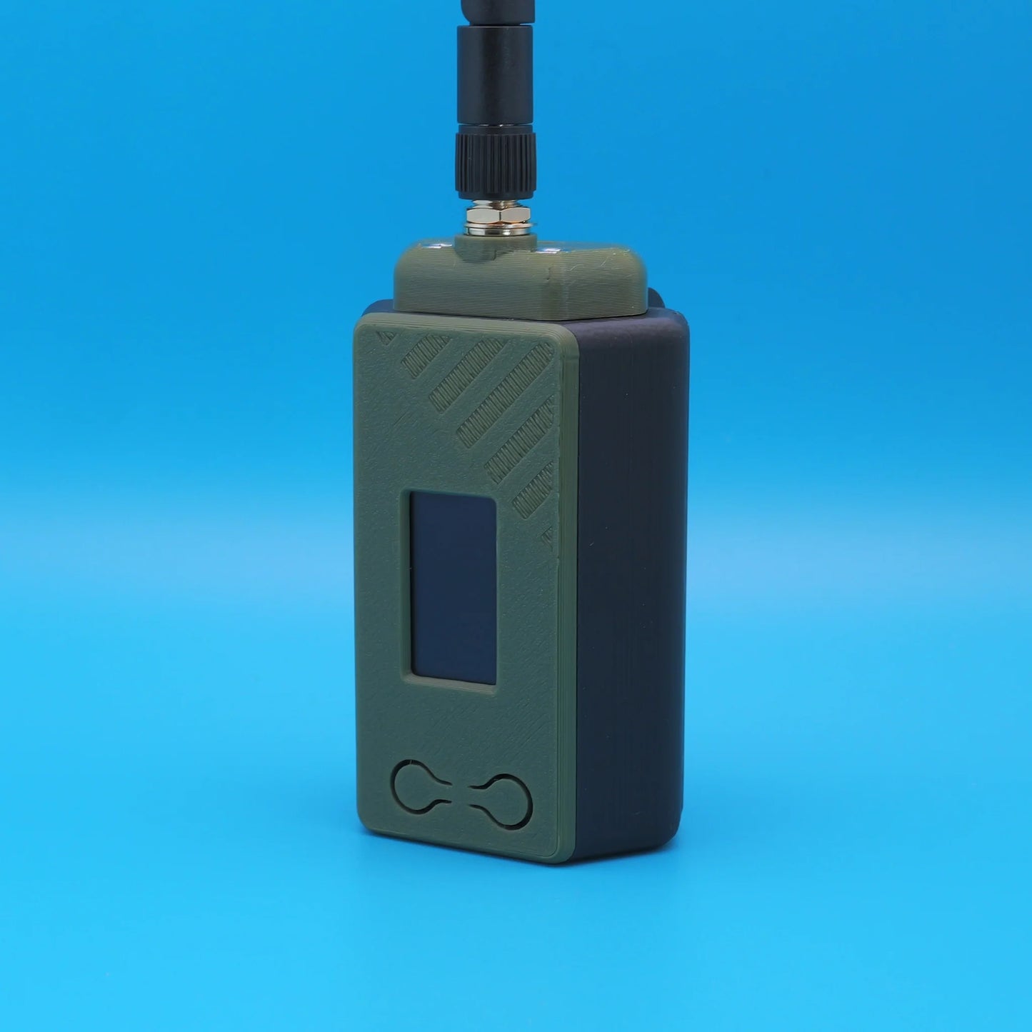 Nibbler Plus - Tiny Meshtastic Powered Portable Node case with SMA Connector