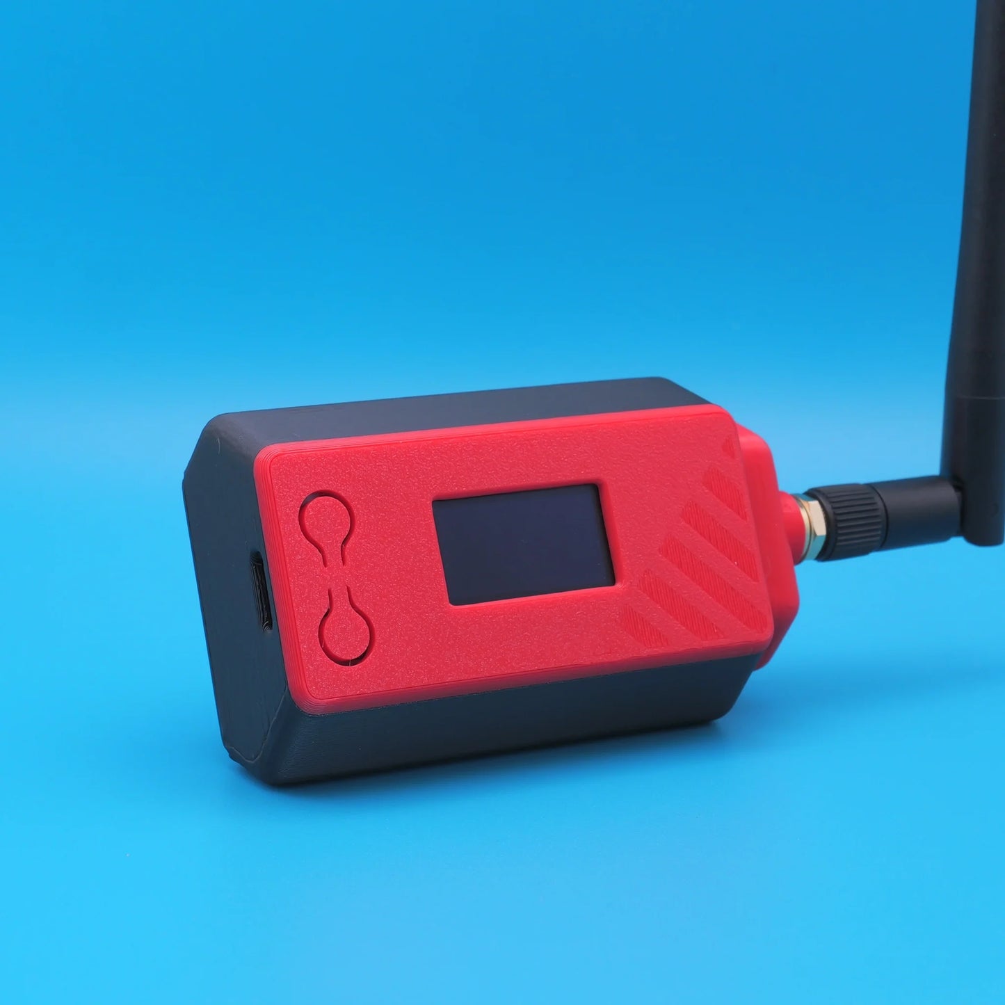 Nibbler Plus - Tiny Meshtastic Powered Portable Node case with SMA Connector