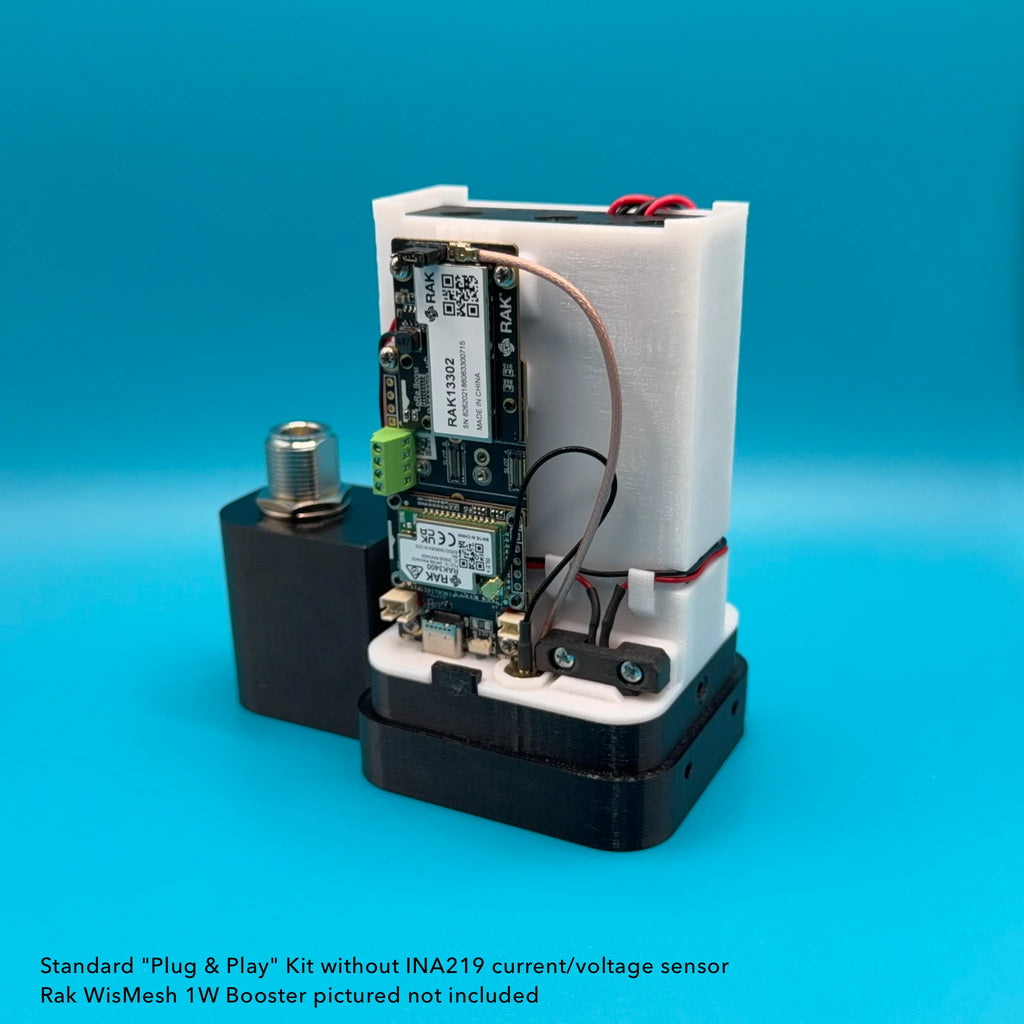 Morbo MeshCore Meshtastic Solar Repeater for RAK WisMesh 1W Booster