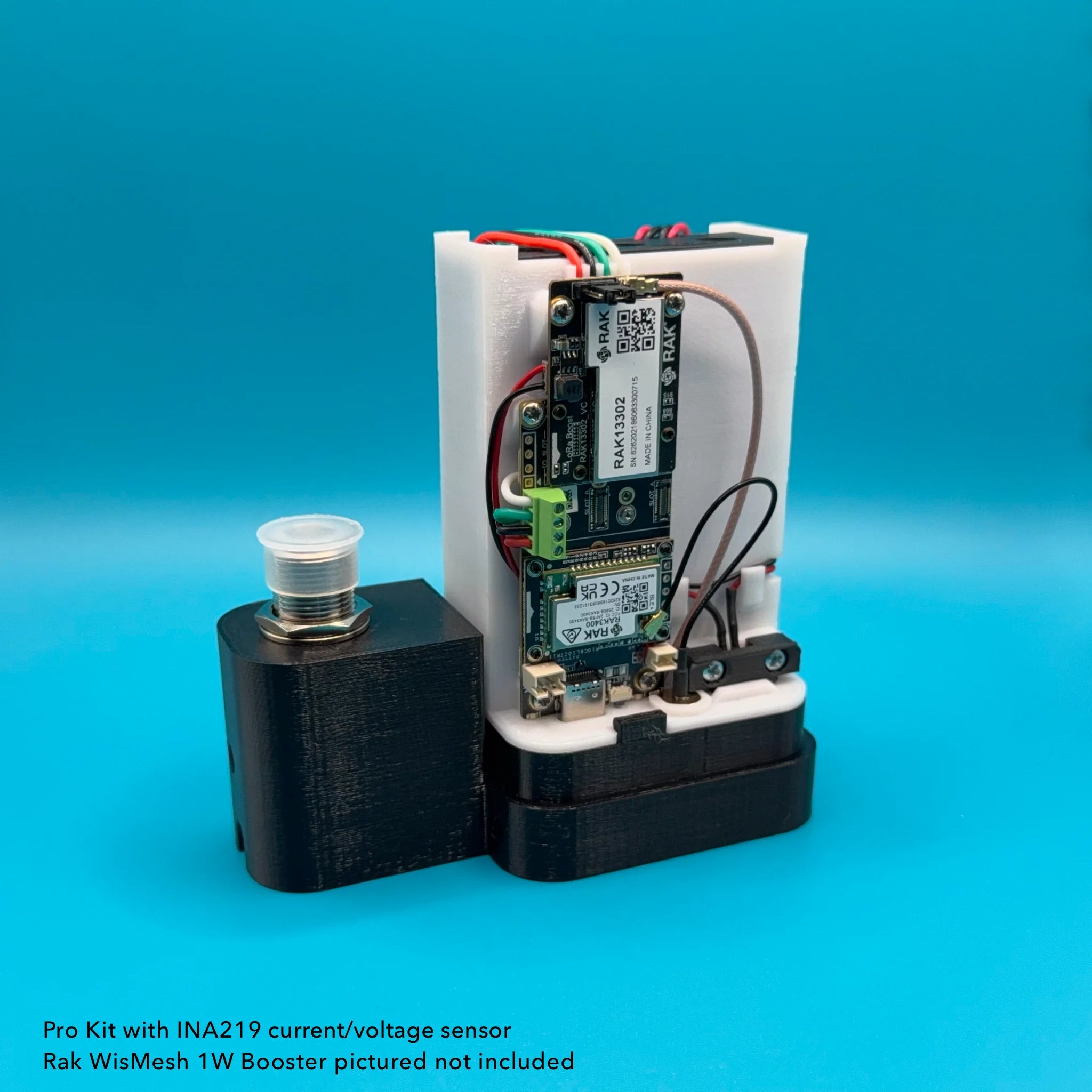 Morbo MeshCore Meshtastic Solar Repeater for RAK WisMesh 1W Booster